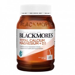 Blackmores Total Calcium & Magnesium + D3 活性鈣鎂片+維生素D3 200粒